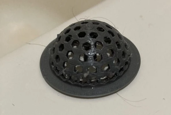 Byr3D Duş Kanalı Saç Tutucu T5425222 Sadece Plastik Aparattır - 2