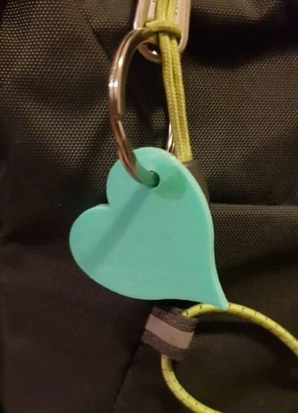 Byr3D Anahtarlık Kalp T2669690 Sadece Plastik Aparattır ürün görseli 1