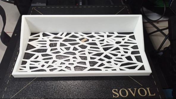 Byr3D Voronoi Şampuan Tutucusu T6453839 Sadece Plastik Aparattır