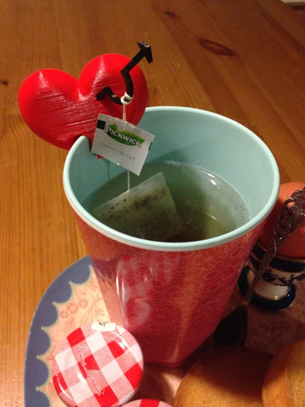 Byr3D Sevgililer Günü Çay Saati T3423760 Sadece Plastik Aparattır - 2