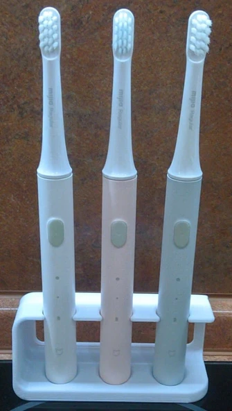 Byr3D Xiaomi Mijia Sonic Diş Fırçası T100 Tutucu T4354673 Sadece Plastik Aparattır