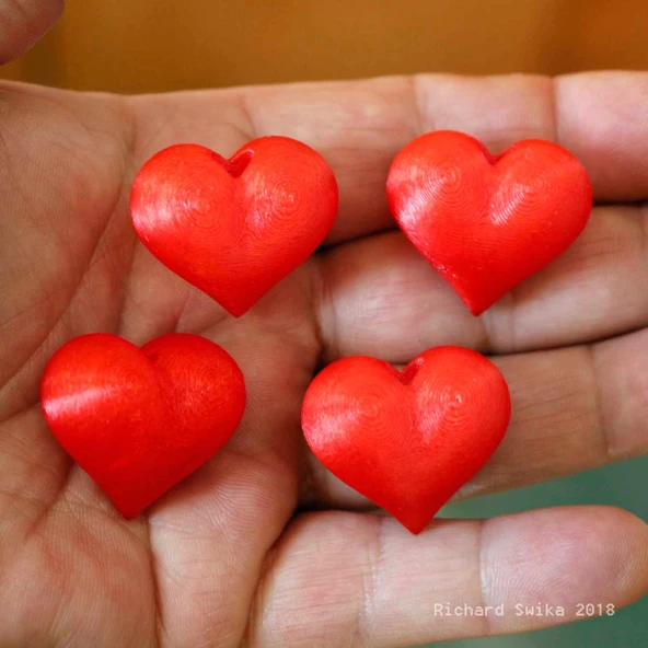 Byr3D Sevgililer Günü Kalp Kolye T2781130 Sadece Plastik Aparattır - 2