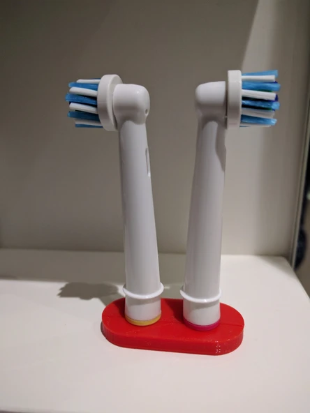 Byr3D Basit Oral B Fırça Tutucusu T2120291 Sadece Plastik Aparattır