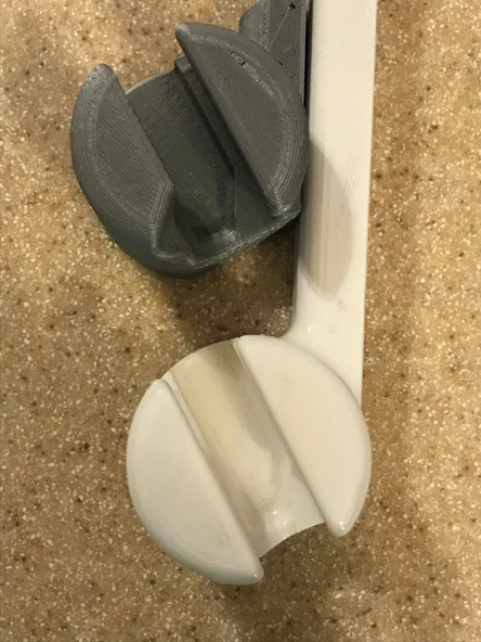 Byr3D İkincil Duş Başlığı Tutucu V2 T3079439 Sadece Plastik Aparattır - 2