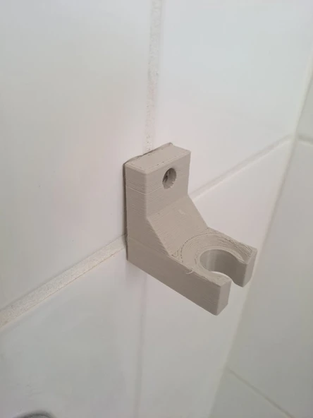 Byr3D Duş Başlığı Tutucu Kod/Renk: Duş Başlığı Tutucusu T1592691 Sadece Plastik Aparattır - 2