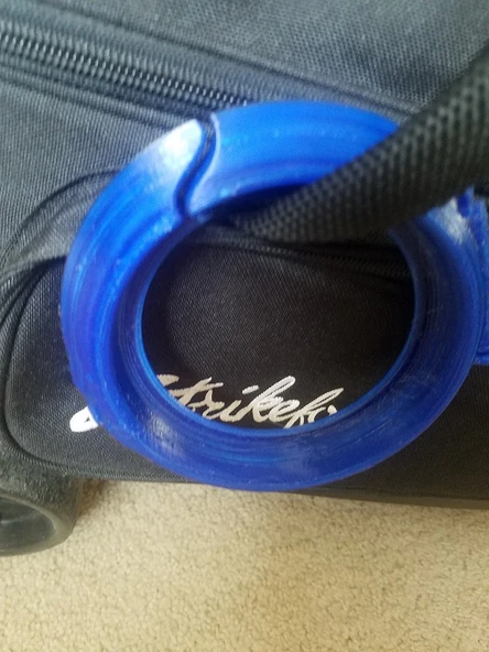 Byr3D Deluxe Askı Oluklu Bowling Topu Tutucu T3136235 Sadece Plastik Aparattır - Resim 2