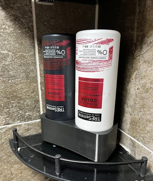 Byr3D Büyük Şampuan Şişesi Tutucusu T6335883 Sadece Plastik Aparattır