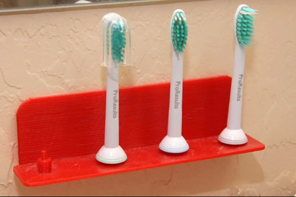 Byr3D Sonicare Diş Fırçası Başlığı Tutucusu T1098279 Sadece Plastik Aparattır - 3