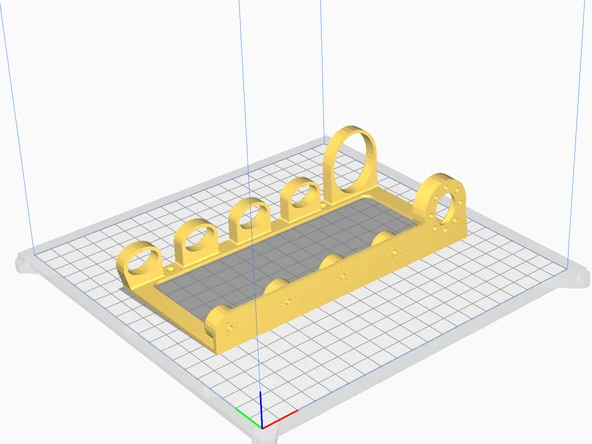 Byr3D Diş Fırçası Rafı / Tutucusu T3636453 Sadece Plastik Aparattır - 2