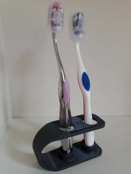 Byr3D Diş Fırçası Tutucusu Modern Tasarım T1586122 Sadece Plastik Aparattır - 2
