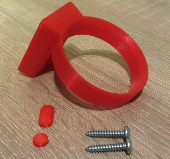 Byr3D Banyo Duvar Bardak Tutucu T2749441 Sadece Plastik Aparattır - 4