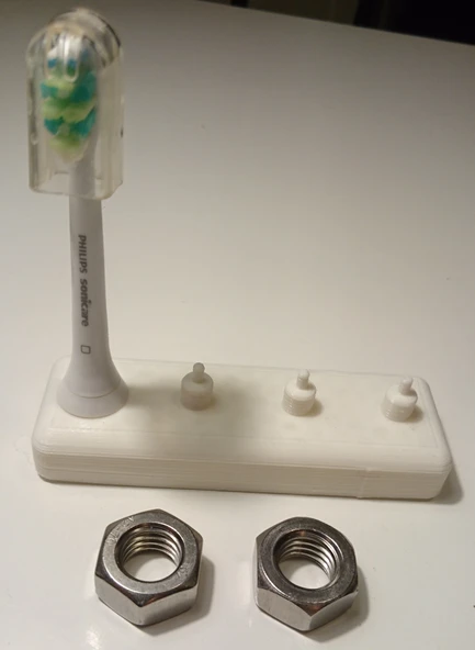 Byr3D Sonicare Diş Fırçası Tutucusu T1360526 Sadece Plastik Aparattır