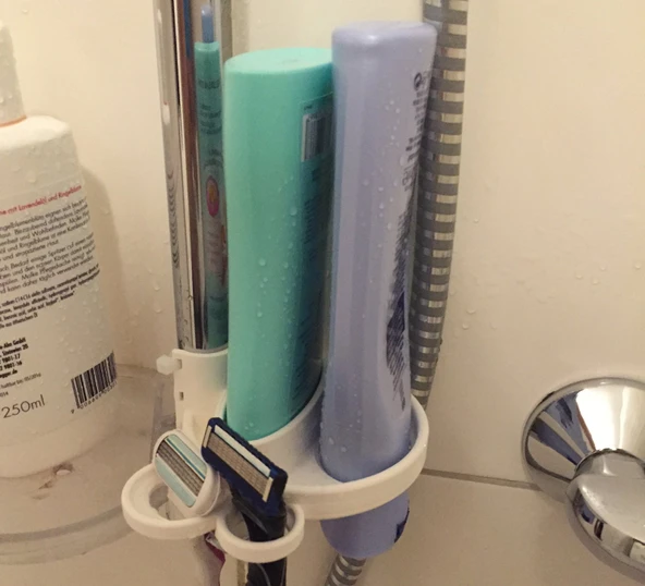 Byr3D Duş Şampuanı Ve Razer Tutucu T1917982 Sadece Plastik Aparattır ürün görseli 1