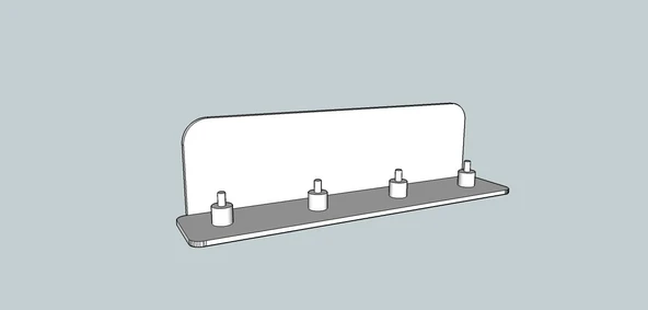 Byr3D Sonicare Diş Fırçası Başlığı Tutucusu T1098279 Sadece Plastik Aparattır - 5