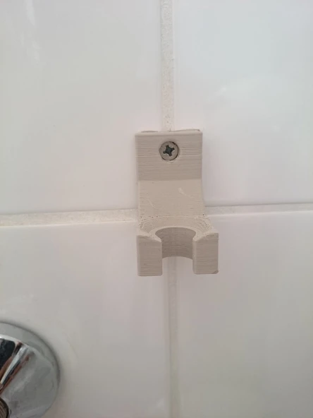 Byr3D Duş Başlığı Tutucu Kod/Renk: Duş Başlığı Tutucusu T1592691 Sadece Plastik Aparattır