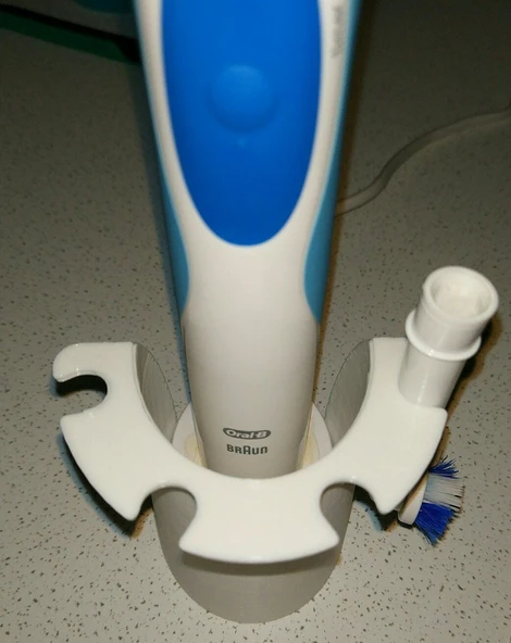 Byr3D  Diş Fırçası Tutucusu T3100752 Sadece Plastik Aparattır - 4