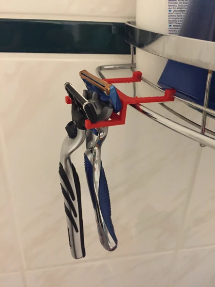 Byr3D İki  Tıraş Makinesi Için Tutucu T2159087 Sadece Plastik Aparattır
