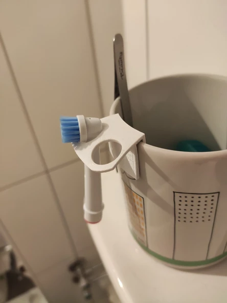 Byr3D Kupa Için Diş Fırçası Tutucusu T6750851 Sadece Plastik Aparattır - 3