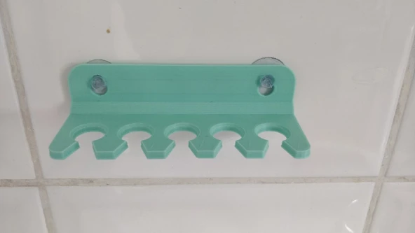 Byr3D Diş Fırçası Tutucu (Vantuzlu) T3746905 Sadece Plastik Aparattır - 2