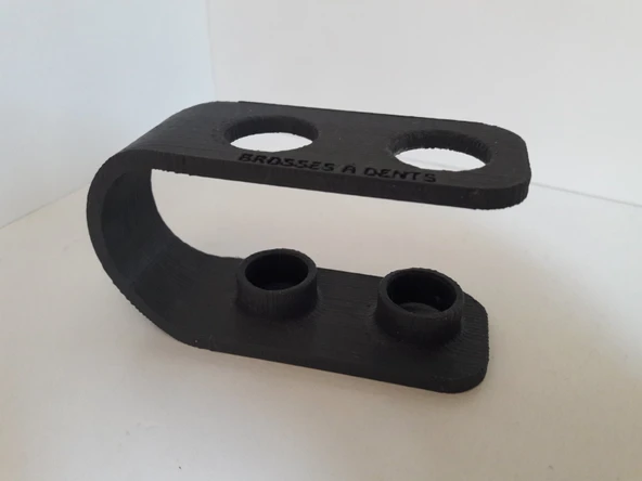 Byr3D Diş Fırçası Tutucusu Modern Tasarım T1586122 Sadece Plastik Aparattır