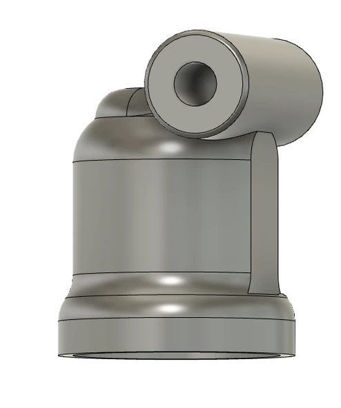 Byr3D Roca Klozet Tutucusu (Klozet Kapağı Desteği) T4542030 Sadece Plastik Aparattır - 3