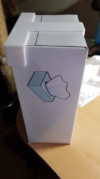 Byr3D Lidl Simply Kağıt Mendil Tutucu T4091592 Sadece Plastik Aparattır - 2