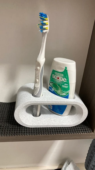Byr3D Diş Fırçası Ve Diş Macunu Tutucu T5244158 Sadece Plastik Aparattır