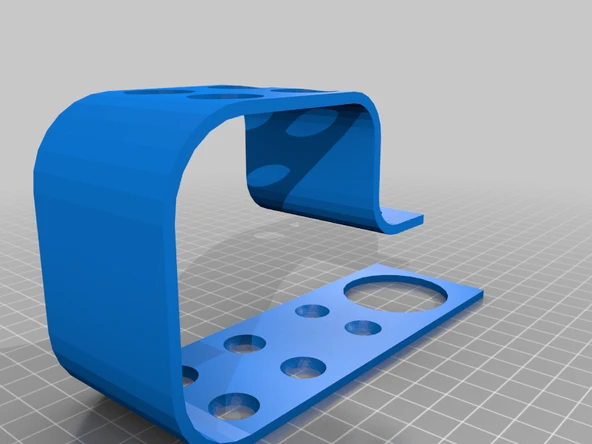 Byr3D Diş Fırçası Tutucu T3737480 Sadece Plastik Aparattır - 2