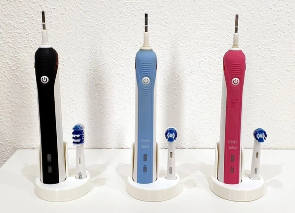 Byr3D  Oral B Tutucu T4563304 Sadece Plastik Aparattır - Resim 2