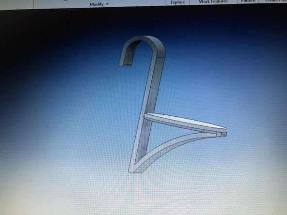 Byr3D Radyatör Bardak Tutucusu T3329991 Sadece Plastik Aparattır - 3