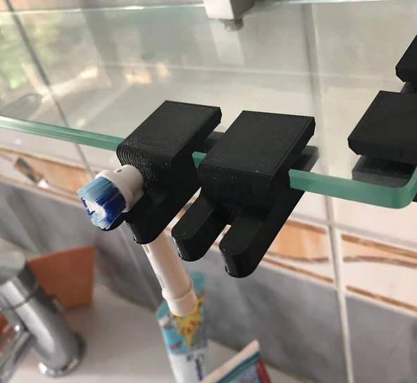 Byr3D Veya Diğer Diş Fırçaları Için Diş Fırçası Tutucu T4330585 Sadece Plastik Aparattır