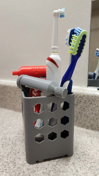 Byr3D Diş Fırçası Tutucu T5800009 Sadece Plastik Aparattır - 3