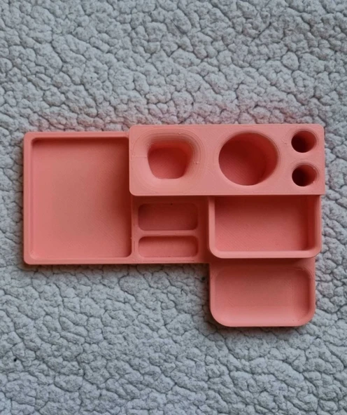 Byr3D Banyo Organizatörü / Diş Fırçası Tutucusu T5683363 Sadece Plastik Aparattır - 2