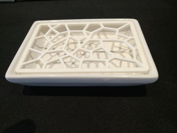 Byr3D Sabunluk Için Ayaklı Desenli Tutucu T4487502 Sadece Plastik Aparattır