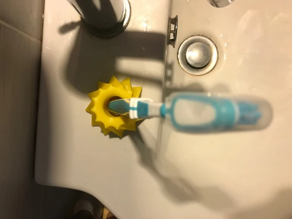 Byr3D Diş Fırçası Tutucu T3415933 Sadece Plastik Aparattır - 4