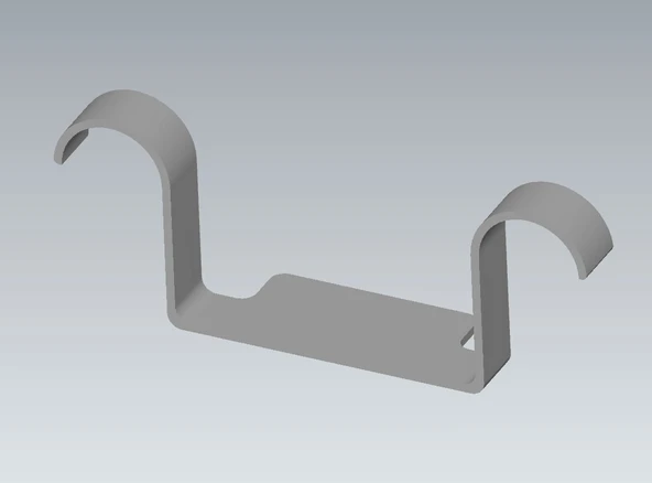 Byr3D Neredeyse Görünmez Duş Jeli Şişesi Tutucusu T4183285 Sadece Plastik Aparattır - Resim 2