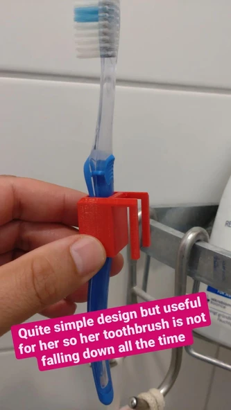 Byr3D Diş Fırçası Tutucusu T5441267 Sadece Plastik Aparattır - 4