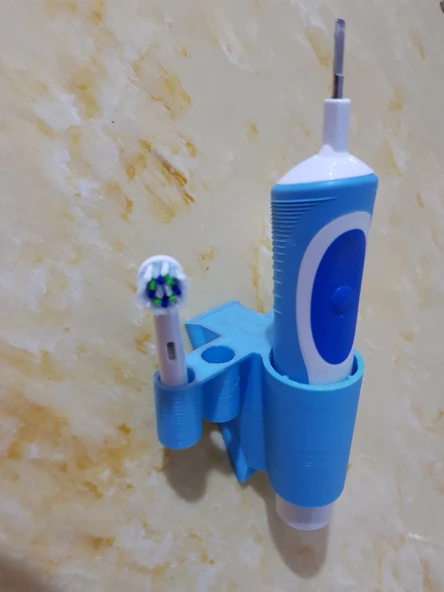 Byr3D Oral B Fırça Tutucusu T4117984 Sadece Plastik Aparattır - 3