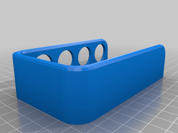 Byr3D Dörtlü Diş Fırçası Tutucusu T3967235 Sadece Plastik Aparattır - 2