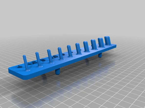 Byr3D Mini Anahtarlar Için Pano Tutucu (4 - 11 Mm) T4629323 Sadece Plastik Aparattır - 2