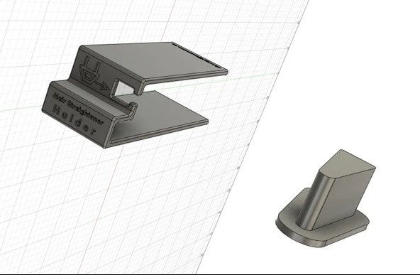 Byr3D Saç Düzleştirici Tutucu T4872304 Sadece Plastik Aparattır - 3