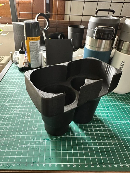 Byr3D Seat Leon Bardak Tutucu T6591656 Sadece Plastik Aparattır - 2