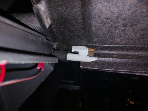 Byr3D Renault Super5 R5 Tepsi Tutucusu T5025055 Sadece Plastik Aparattır