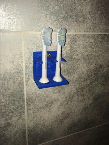 Byr3D Phillips Diş Fırçası Tutucusu T1323678 Sadece Plastik Aparattır