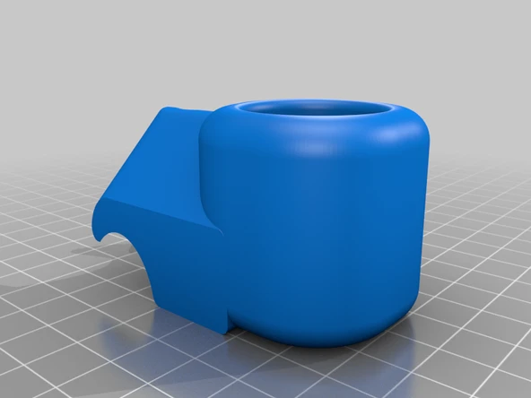 Byr3D Duş Başlığı Tutucusu T2887853 Sadece Plastik Aparattır - 2