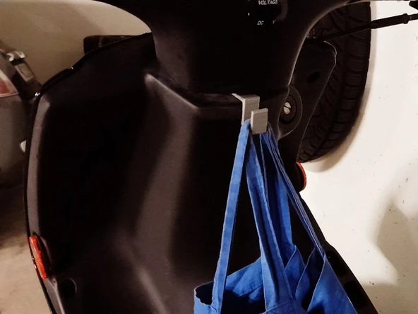 Byr3D Speedfight2 Kanca / Çanta Tutucu T4966816 Sadece Plastik Aparattır - 4