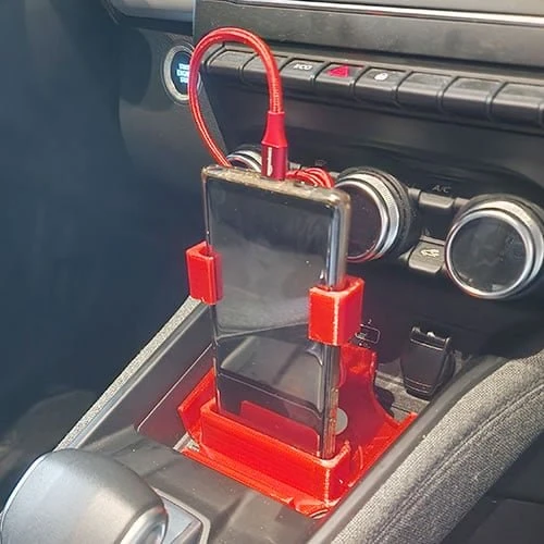 Byr3D Renault Akıllı Telefon Desteği T6440191 Sadece Plastik Aparattır