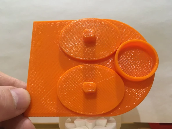 Byr3D  Diş Fırçası Ve Diş Macunu Tutucu T2748332 Sadece Plastik Aparattır - 3