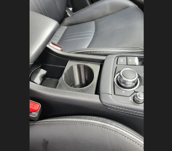 Byr3D Mazda Cx3 Bardak Tutucu Parçası T5504801 Sadece Plastik Aparattır