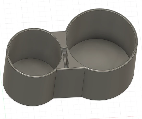 Byr3D Skoda Bardak Tutucu Kaplaması T6707558 Sadece Plastik Aparattır - 2